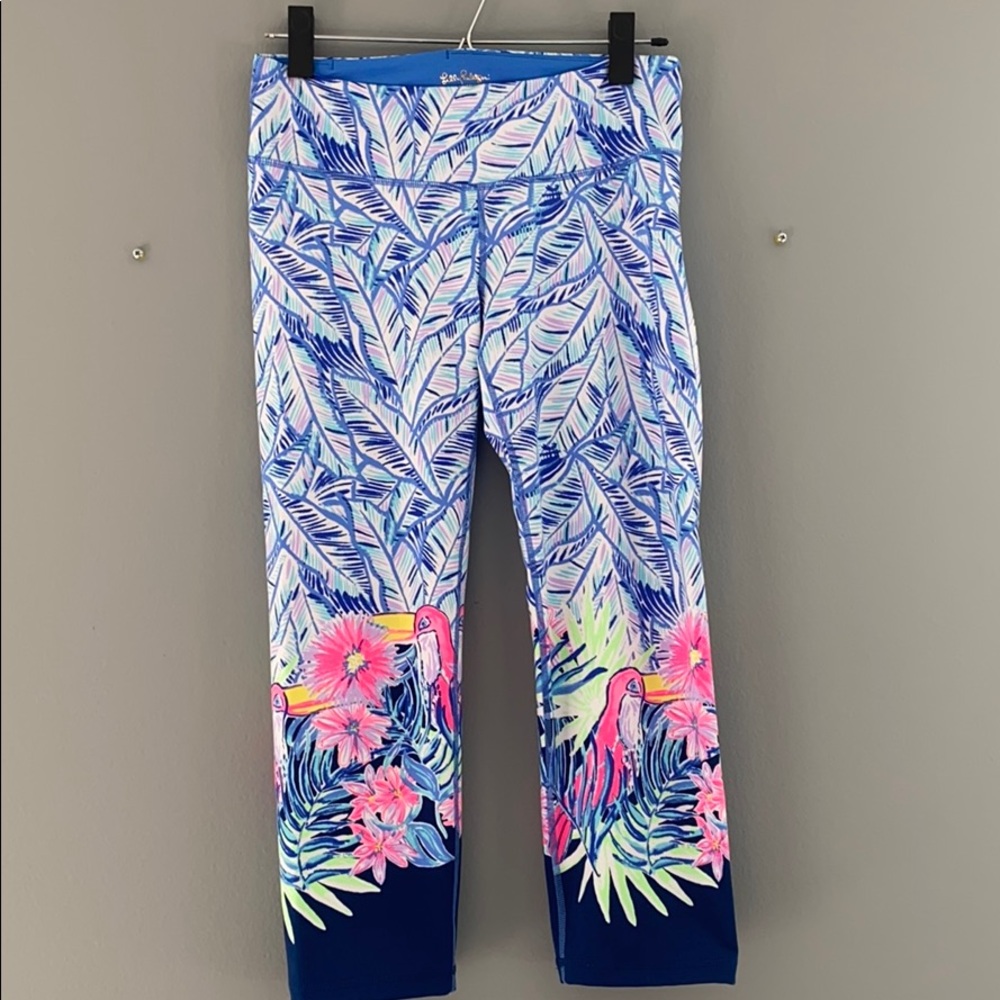 Lilly Pulitzer Luxletic Cropped Legging Size M